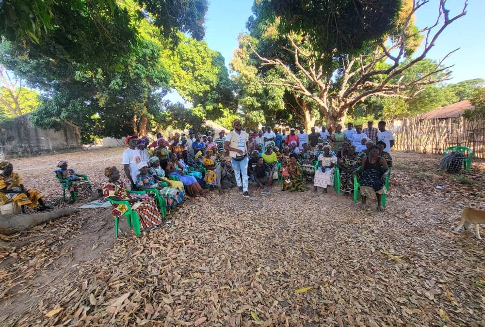 REPRESENTANTE DO SMALL GRAND PROGRAMME E RESPONSÁVEL DE SEGUIMENTO, MONITORIA E AVALIAÇÃO DO PNUD REALIZAM MISSÃO DE SEGUIMENTO AS ACTIVIDADES FINANCIADAS COM O FUNDO DO PROJETO  COASTAL